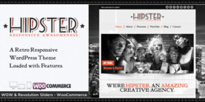 Hipster - Retro Responsive WordPress Theme